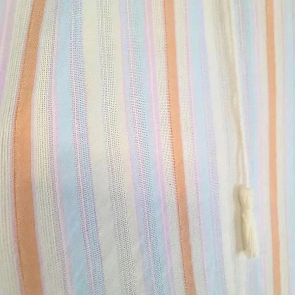 Philosophy White and Orange Striped Blouse - Picture 6 of 9